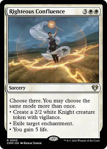 Righteous Confluence - cmm Spoiler