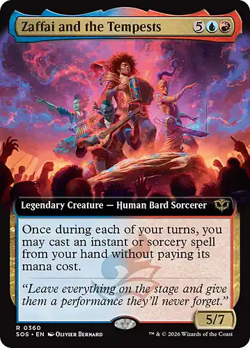 Zaffai and the Tempests - sos Spoiler