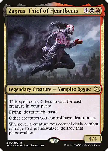 Zagras, Thief of Heartbeats - znr Spoiler
