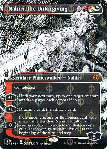 Nahiri, the Unforgiving - one Spoiler