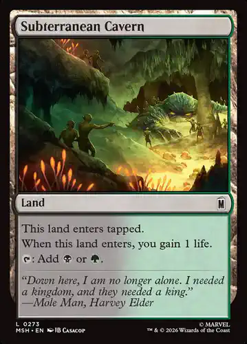 Subterranean Cavern - msh Spoiler