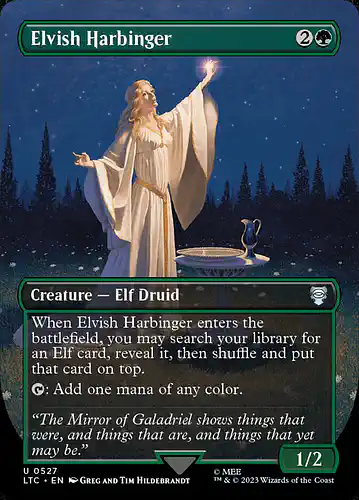 Elvish Harbinger - ltc Spoiler