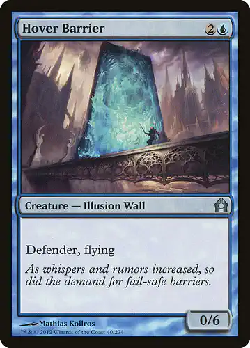 Hover Barrier - rtr Spoiler