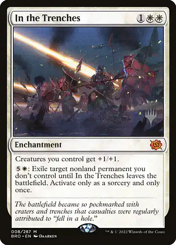 In the Trenches - bro Spoiler
