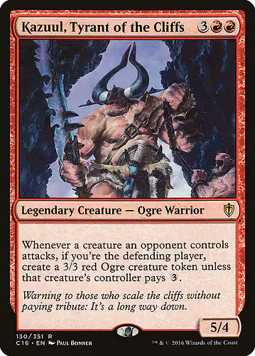 Kazuul, Tyrant of the Cliffs - c16 Spoiler