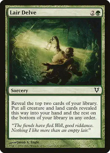 Lair Delve - avr Spoiler