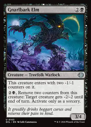 Gnarlbark Elm - ecl Spoiler