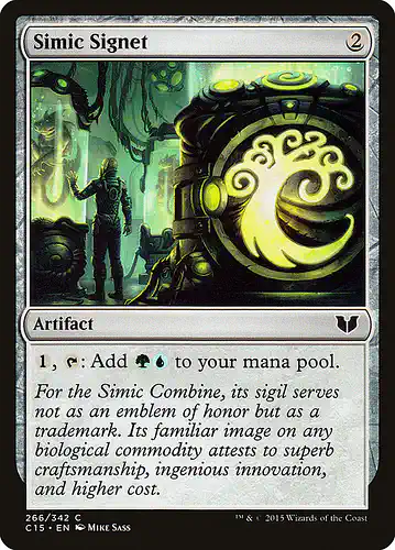 Simic Signet - c15 Spoiler