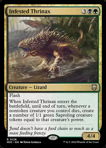 Infested Thrinax - m3c Spoiler