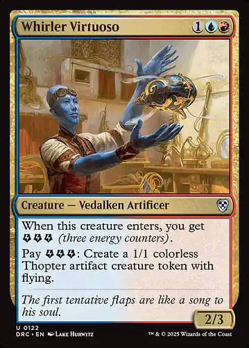 Whirler Virtuoso - drc Spoiler