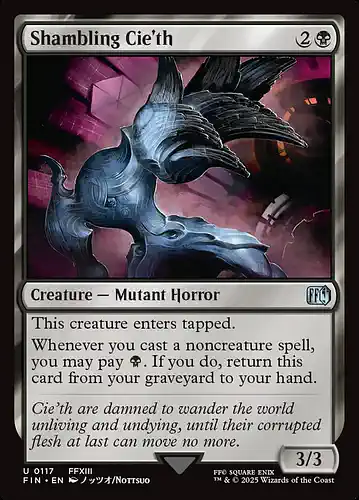 Shambling Cie'th - fin Spoiler