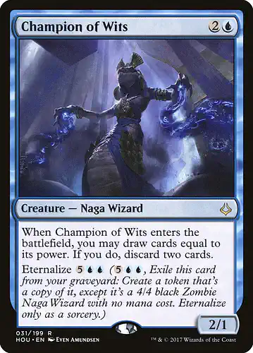 Champion of Wits - hou Spoiler