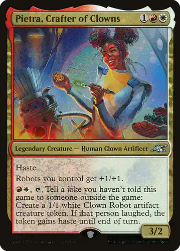 Pietra, Crafter of Clowns - unf Spoiler