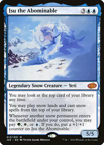 Isu the Abominable - j22 Spoiler
