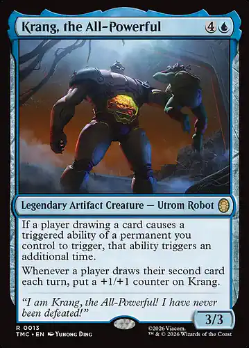 Krang, the All-Powerful - tmc Spoiler