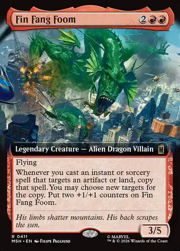 Fin Fang Foom - msh Spoiler