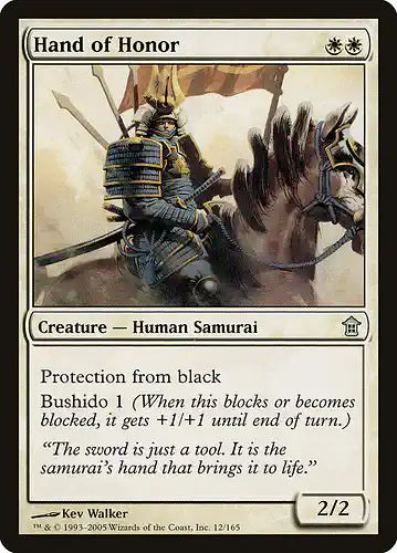 Hand of Honor - sok Spoiler