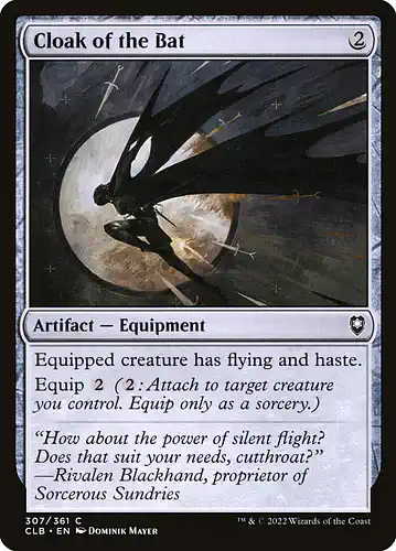 Cloak of the Bat - clb Spoiler