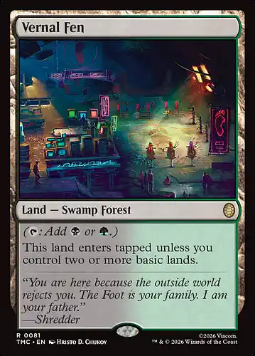 Vernal Fen - tmc Spoiler
