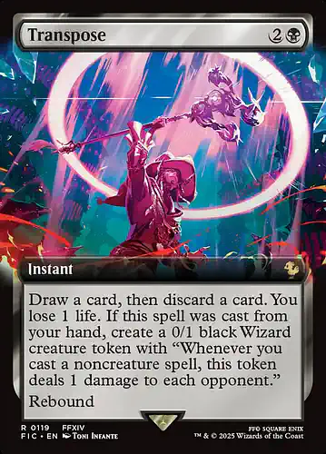 Transpose - fic Spoiler