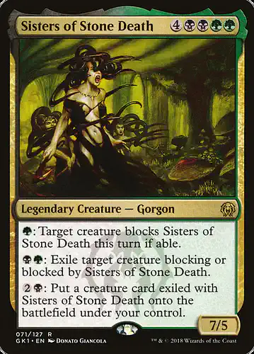 Sisters of Stone Death - gk1 Spoiler