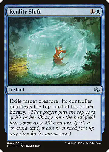 Reality Shift - frf Spoiler