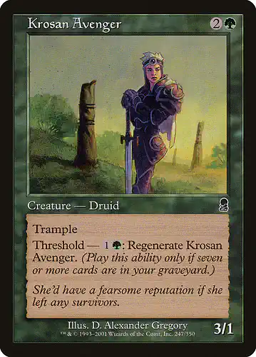 Krosan Avenger - ody Spoiler