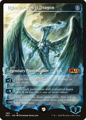 Ugin, the Spirit Dragon - m21 Spoiler