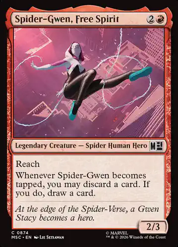 Spider-Gwen, Free Spirit - msc Spoiler