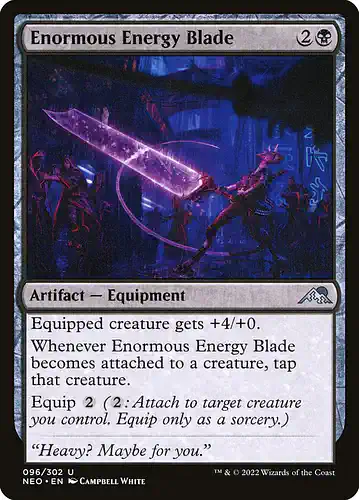 Enormous Energy Blade - neo Spoiler