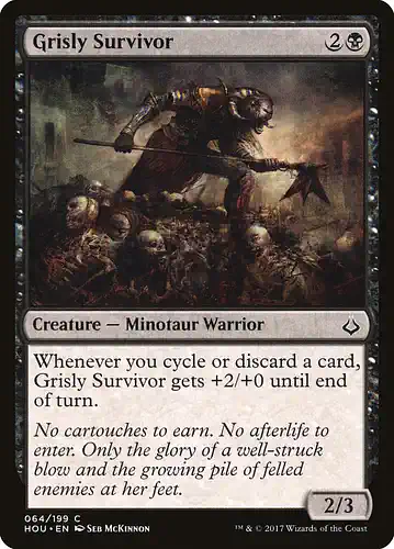Grisly Survivor - hou Spoiler