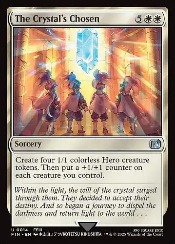 The Crystal's Chosen - fin Spoiler