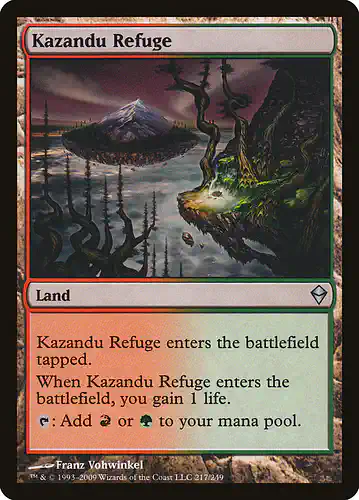 Kazandu Refuge - zen Spoiler