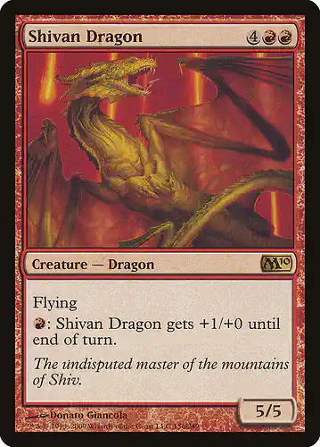 Shivan Dragon - m10 Spoiler
