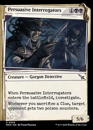Persuasive Interrogators - mkm Spoiler