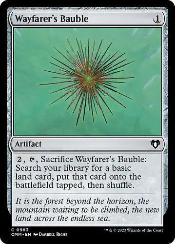 Wayfarer's Bauble - cmm Spoiler