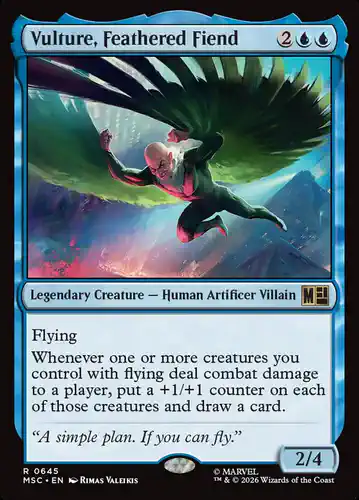 Vulture, Feathered Fiend - msc Spoiler