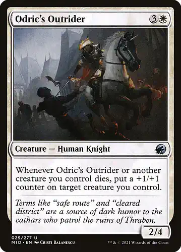 Odric's Outrider - mid Spoiler