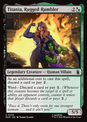 Titania, Rugged Rumbler - msh Spoiler