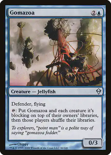 Gomazoa - zen Spoiler