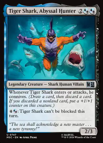 Tiger Shark, Abyssal Hunter - msc Spoiler