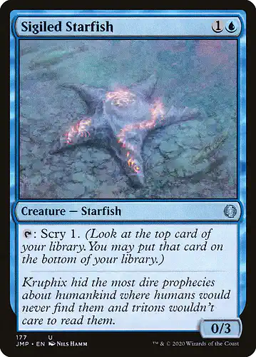 Sigiled Starfish - jmp Spoiler