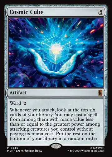 Cosmic Cube - msh Spoiler