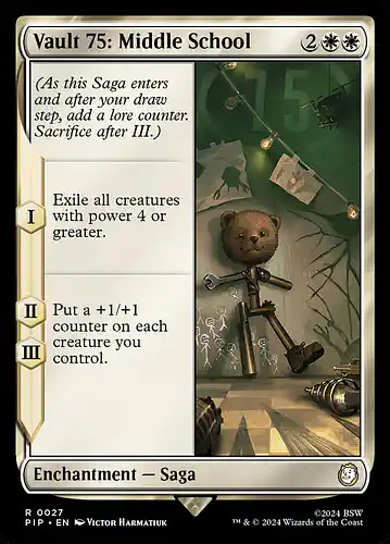 Vault 75: Middle School - pip Spoiler