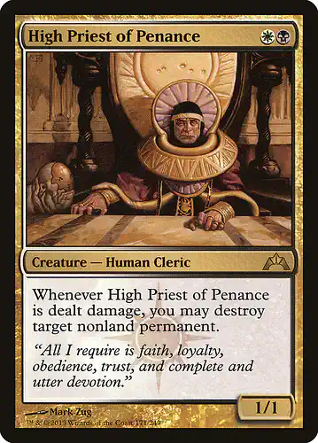 High Priest of Penance - gtc Spoiler