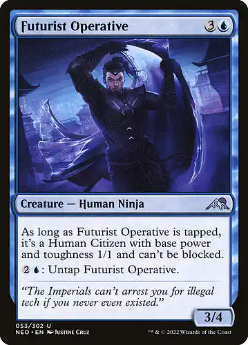 Futurist Operative - neo Spoiler