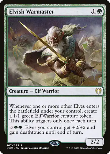 Elvish Warmaster - khm Spoiler