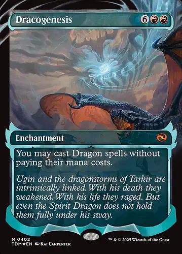 Dracogenesis - tdm Spoiler