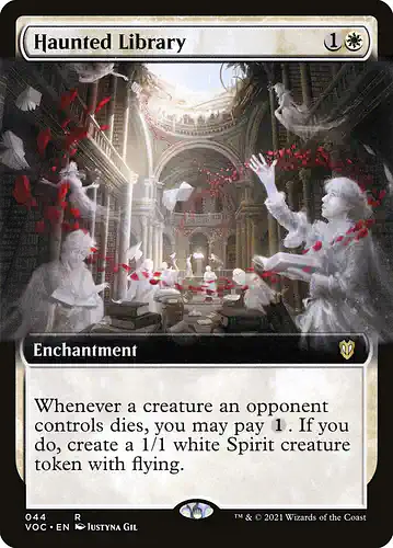 Haunted Library - voc Spoiler
