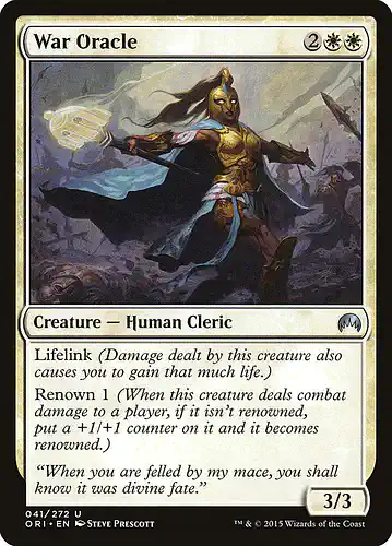 War Oracle - ori Spoiler